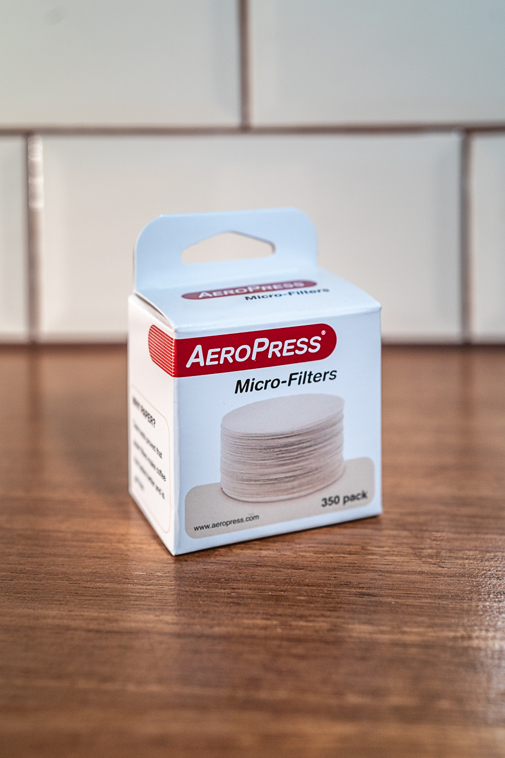 350 filtros para Aeropress